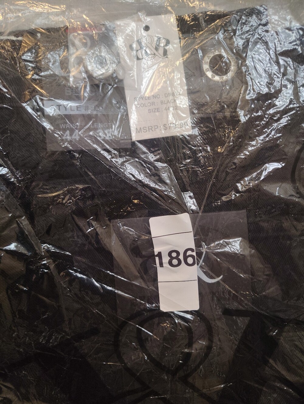 NWT, Black, Beat & Rhythm, Size 44, Men's Jeans